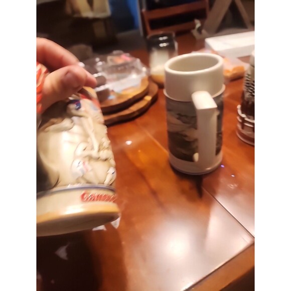 Vintage 1984 Olympic Games Los Angels Budweiser Collectible Beer Stein - Picture 4 of 6